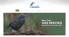 Desktop Screenshot of colombiabirdwatch.com